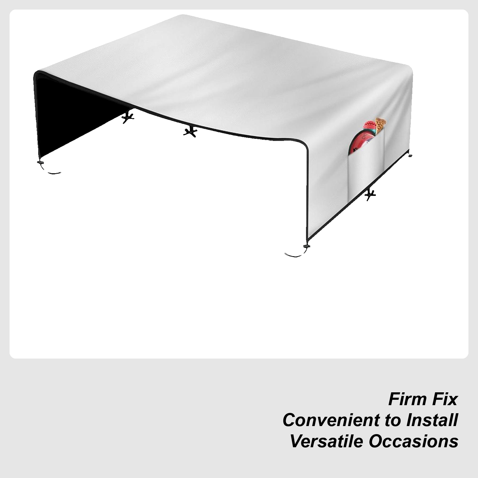Outdoor Camping Dog Kennel - Pokrowiec na klatkę 210D Oxford, osłona