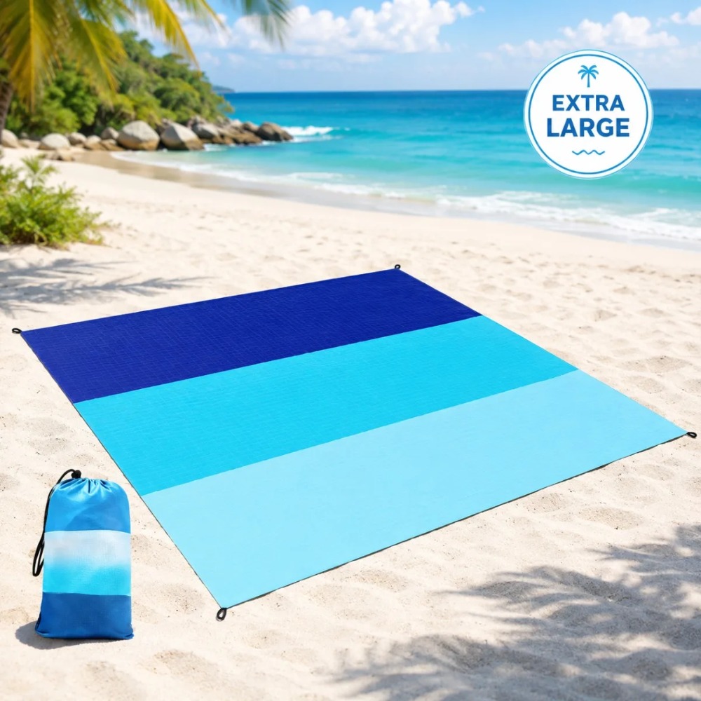 Outdoor Camping Rug Waterproof - Duża, lekka, wodoodporna i piaskoodporna mata