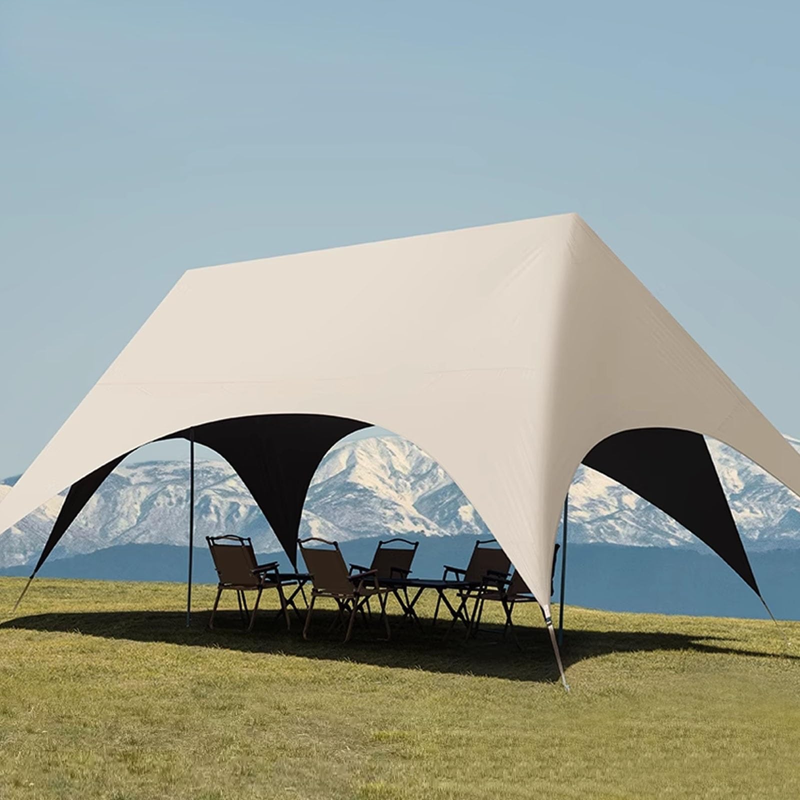 Outdoor Camping Ute - Namiot z osłoną przeciwsłoneczną 360 stopni,