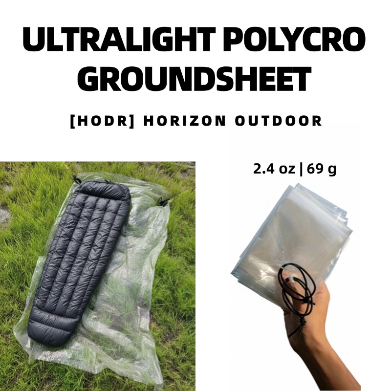 Outdoor Camping Quilt - [HODR GEAR] Ultralekka podkładka pod namiot