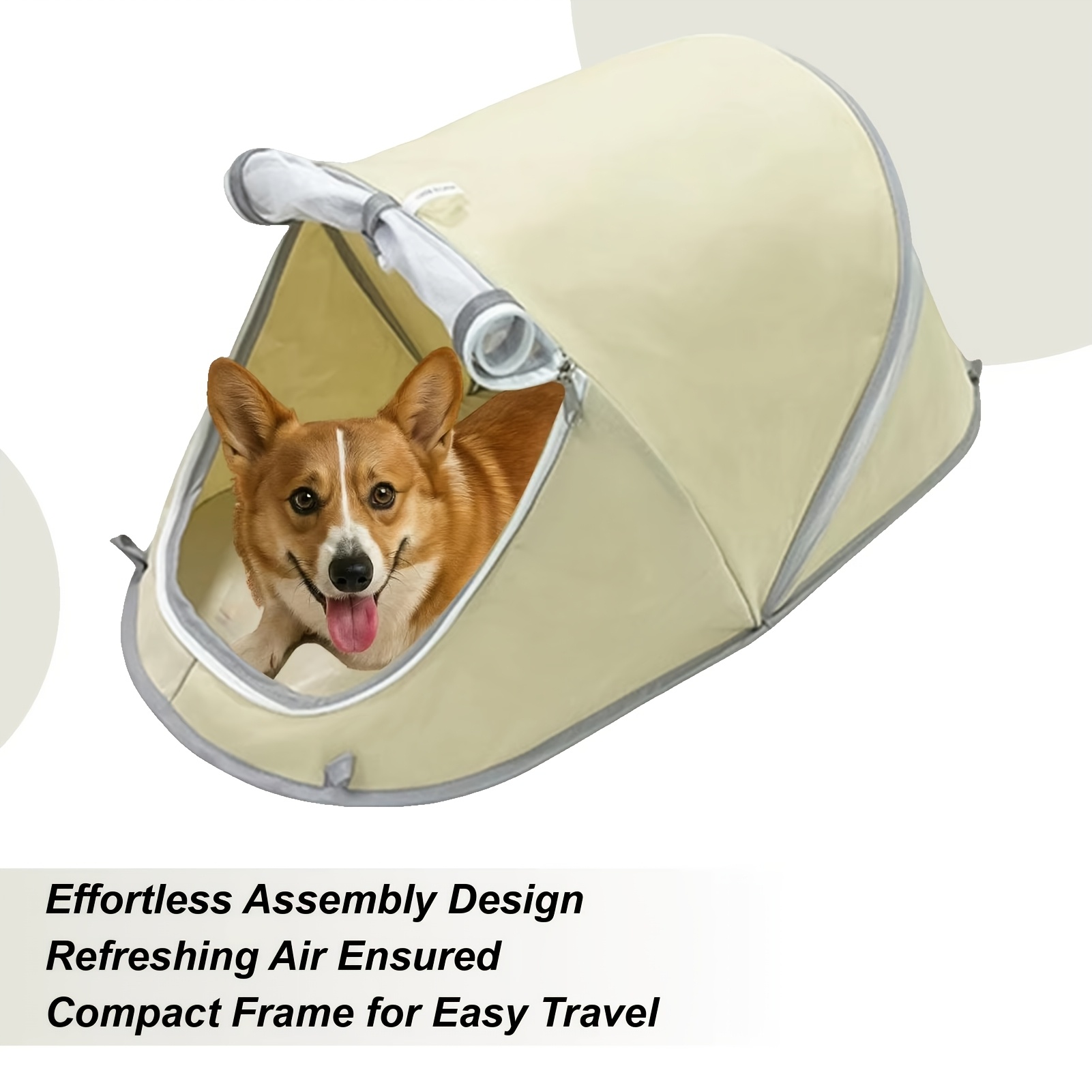 Outdoor Camping Dog Kennel - Składany namiot dla zwierząt, przenośny domek
