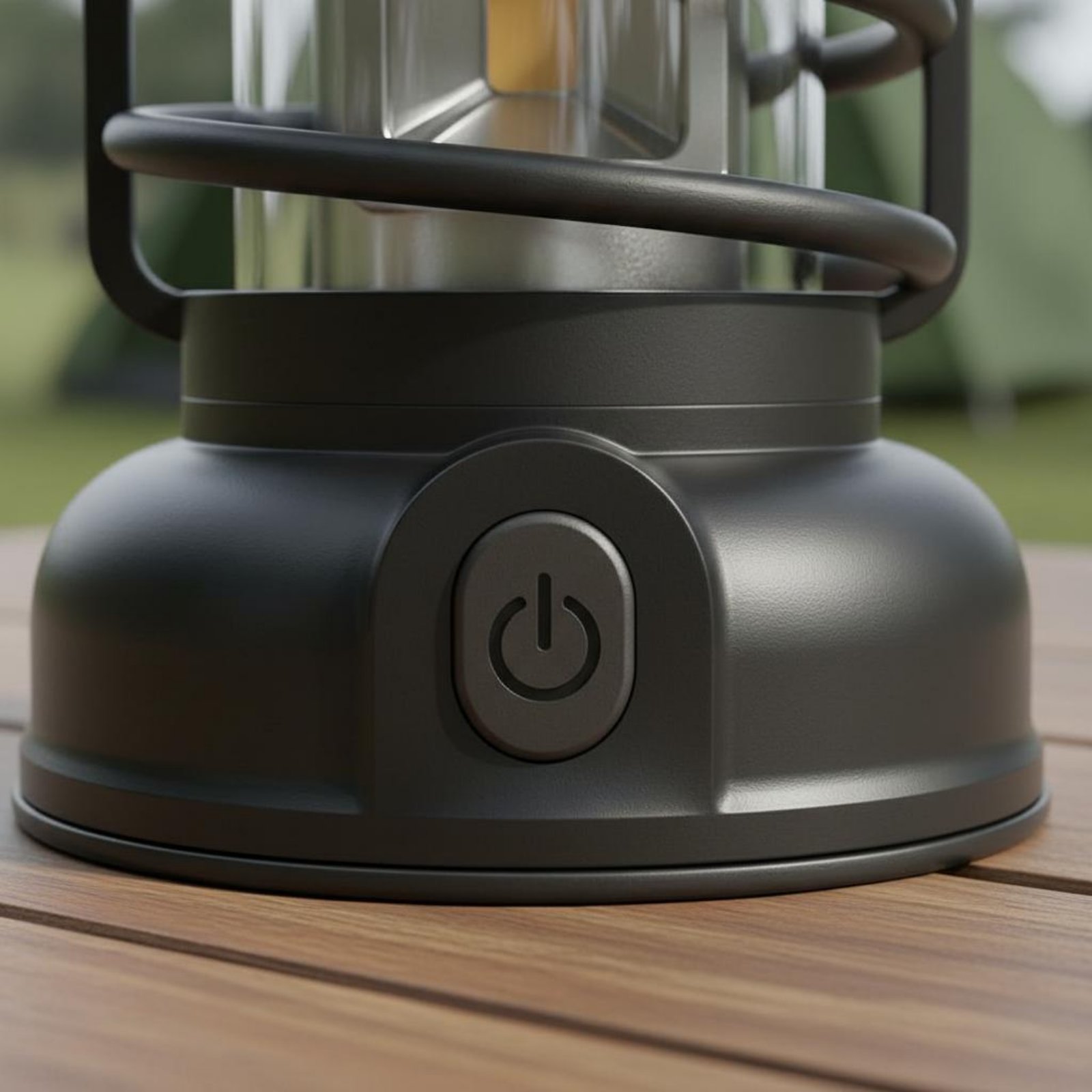 Outdoor Camping Lampe - Retro Lampa Kempingowa z Dwoma Zasilaniami,