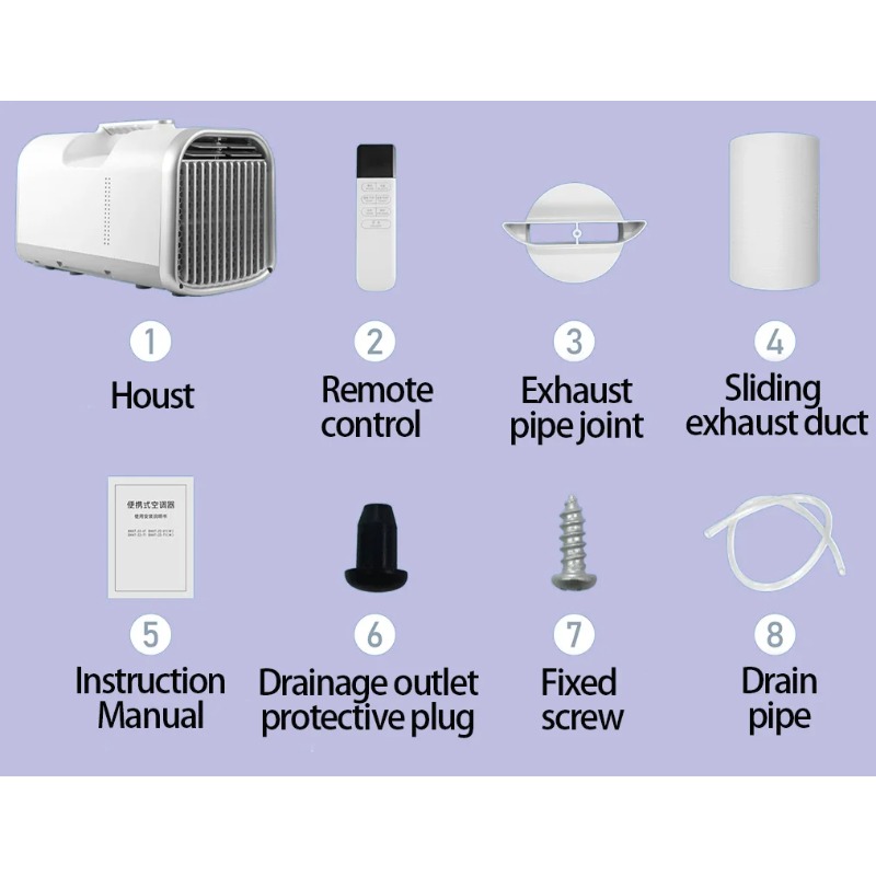 Outdoor Camping Air Conditioner - Klimatyzacja Por do kempingu, użytku na