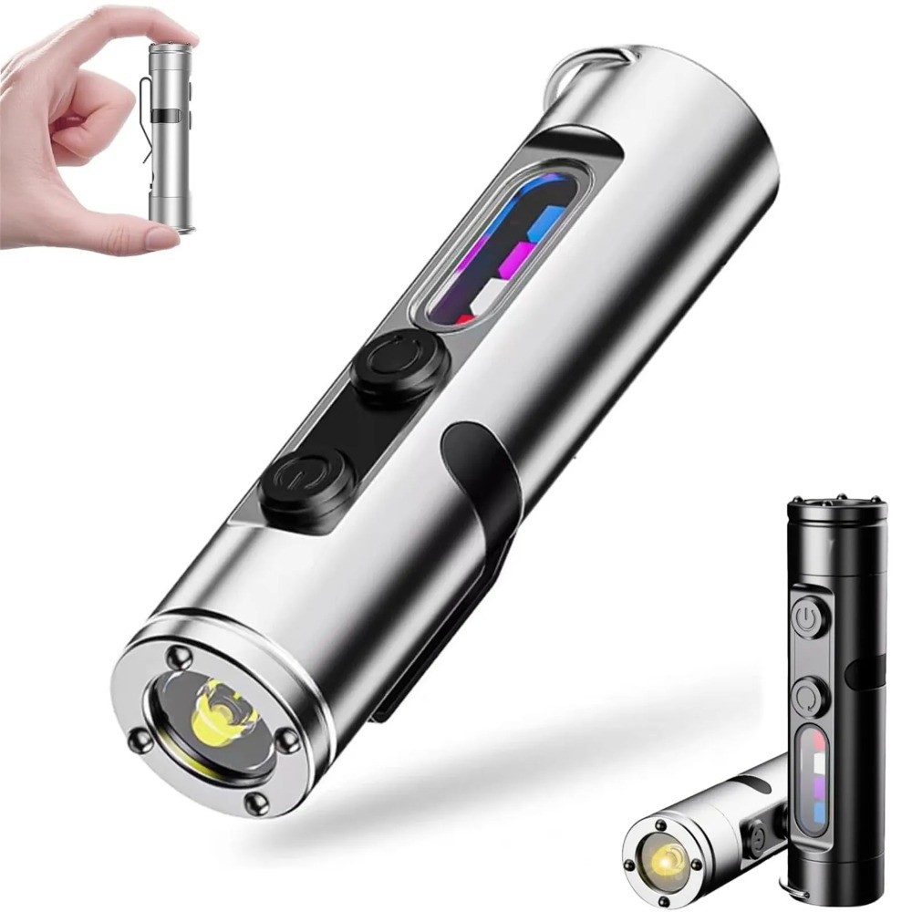 Outdoor Camping Light Portable - Mini przenośna latarka LED EDC, ładowana