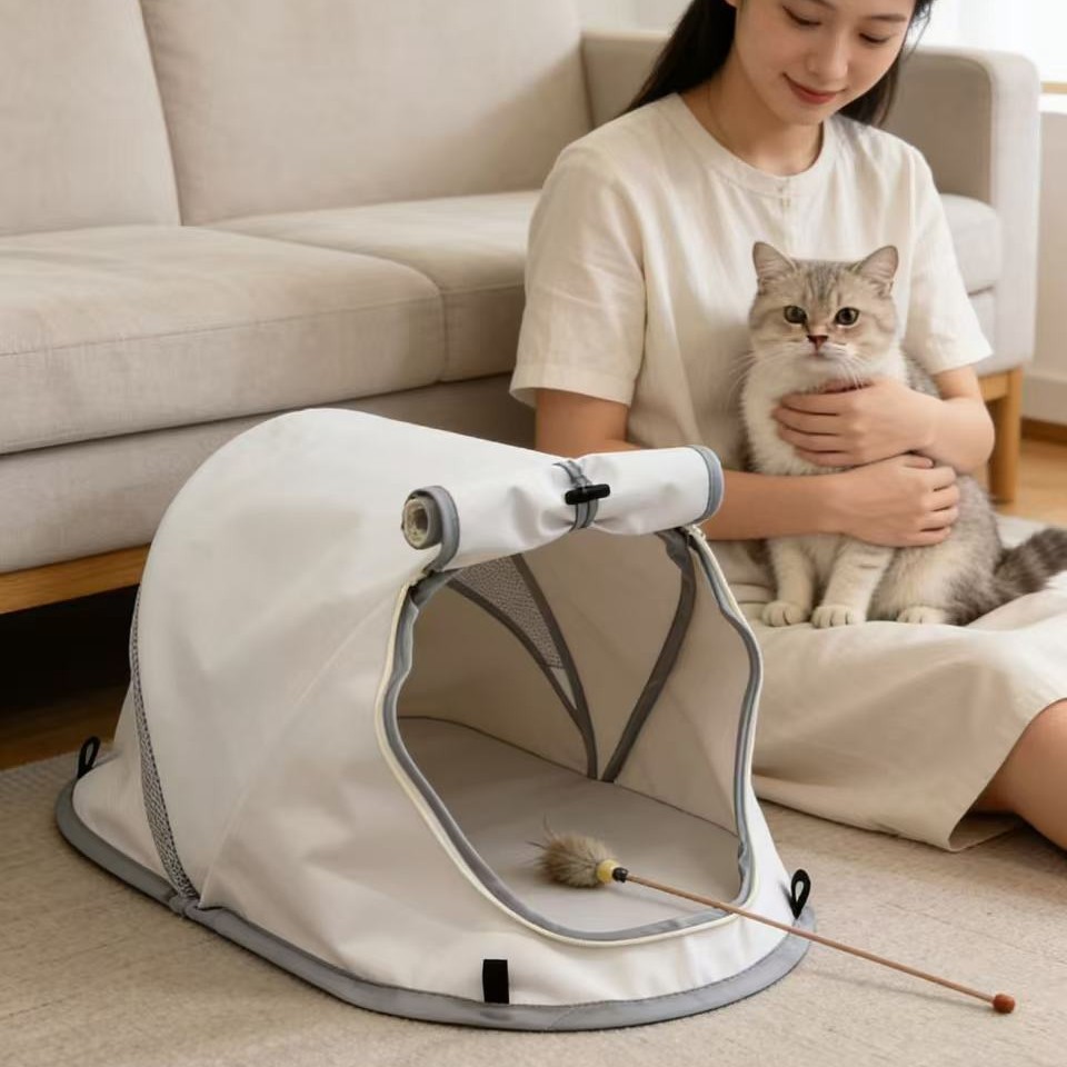 Outdoor Camping Dog Kennel - Składany namiot dla zwierząt, przenośny domek
