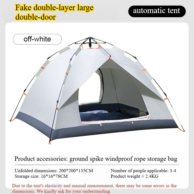 Outdoor Camping Automatic Quick Opening Tent - Automatyczny namiot kempingowy, wodoodporny namiot z