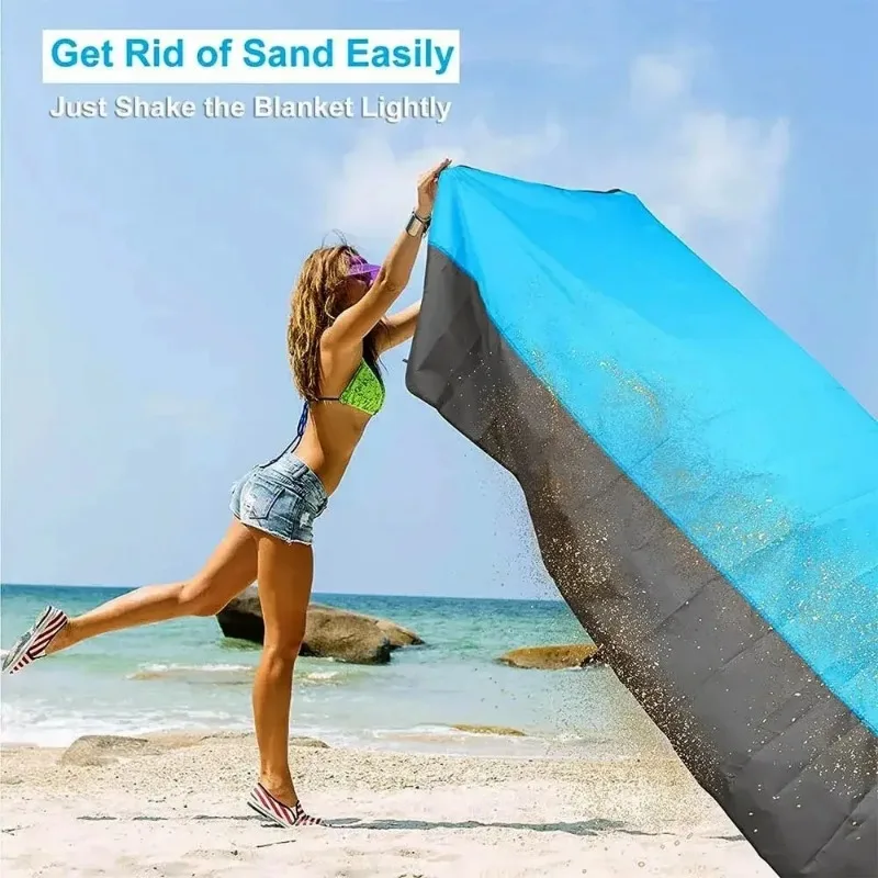 Outdoor Camping Rug Waterproof - Koc plażowy odporny na piasek 200*210cm,