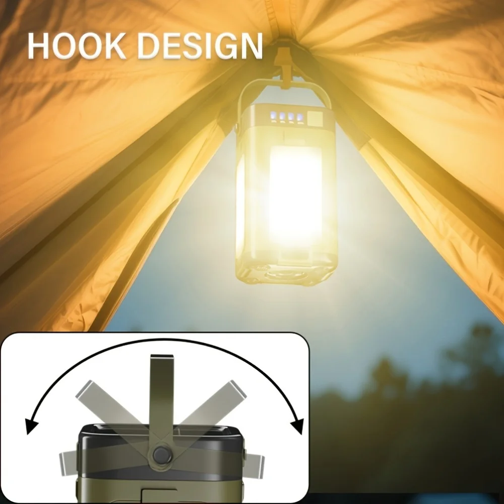 Solarna przenośna lampa kempin – Outdoor Camping Light Portable recenzja i cena