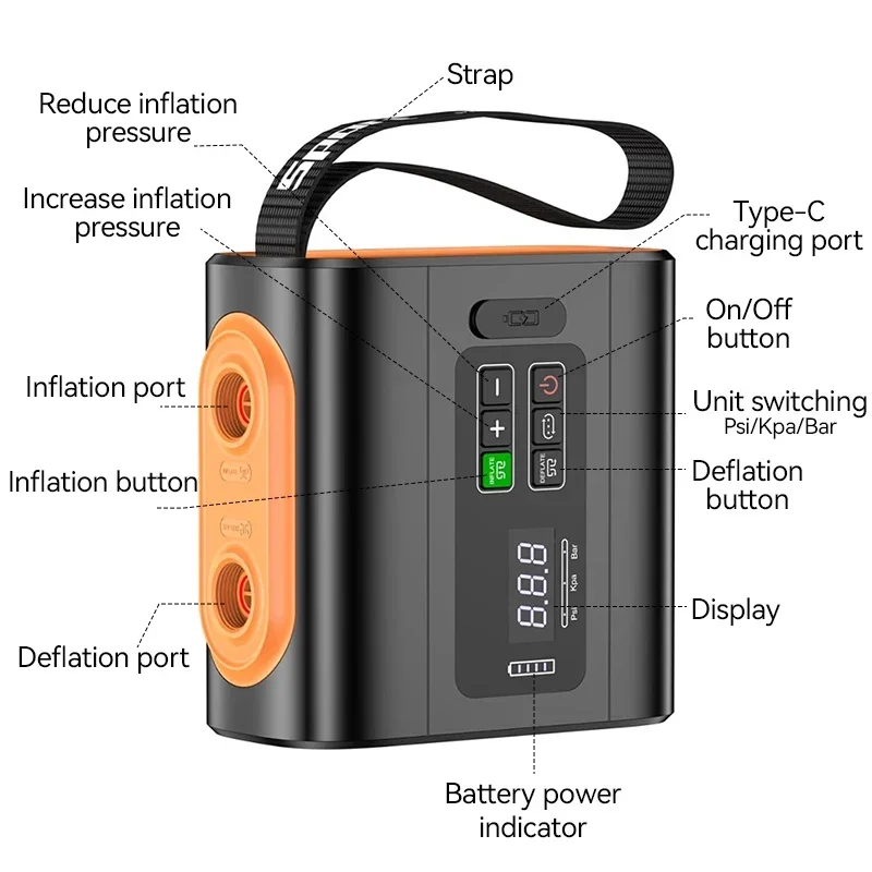 Przenośna Elektryczna Pompka P – Outdoor Inflatable Camping Tent With Air Pump recenzja i cena