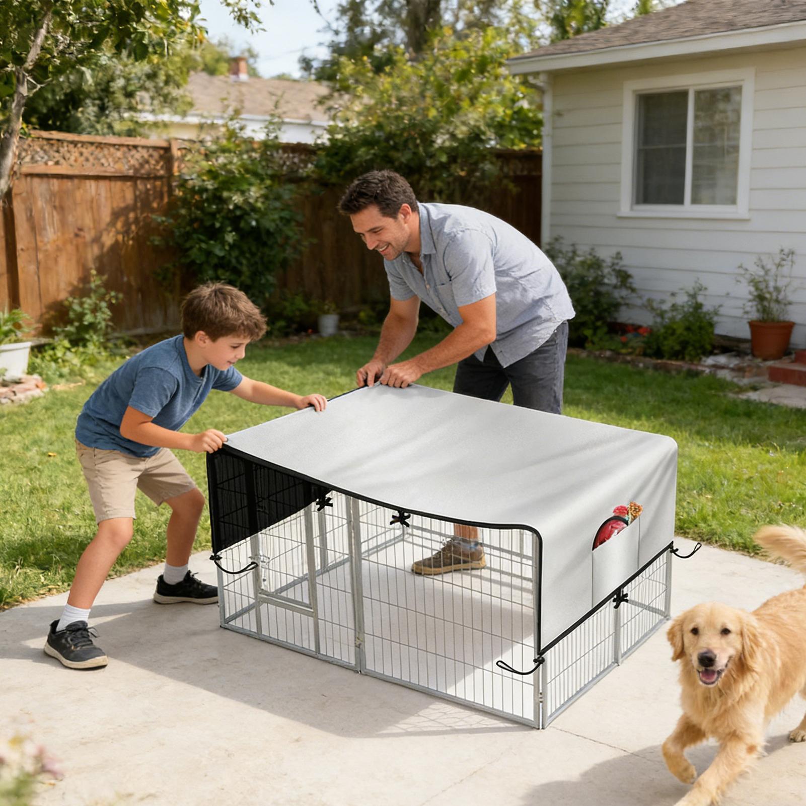 Pokrowiec na klatkę 210D Oxfor – Outdoor Camping Dog Kennel recenzja i cena