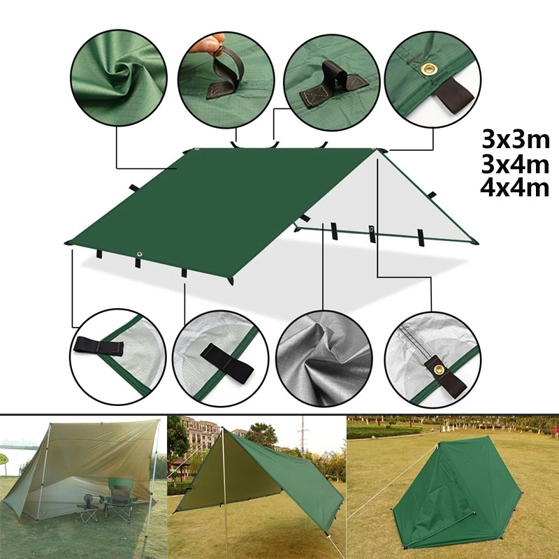 4x4m 4x3m 3x3m 19 punktów zawi – Outdoor Camping Automatic Quick Opening Tent recenzja i cena