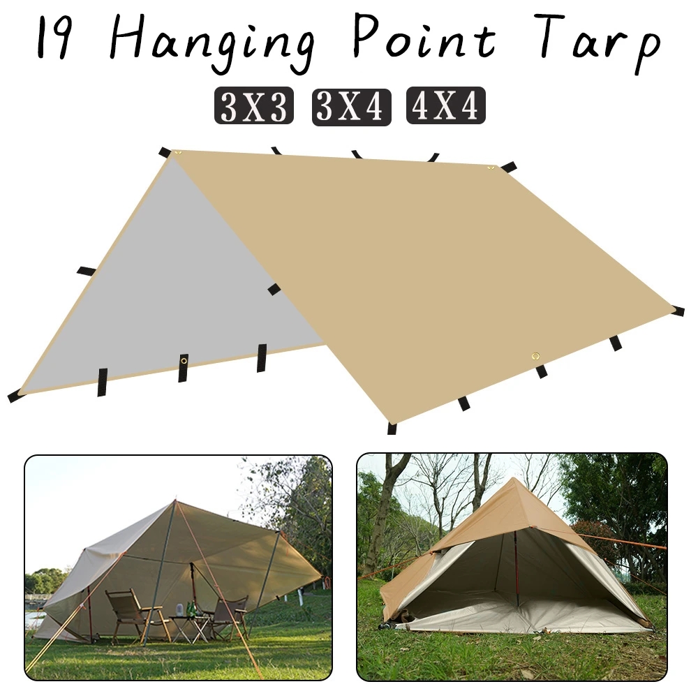 4x4m 4x3m 3x3m 19 punktów zawi – Outdoor Camping Automatic Quick Opening Tent recenzja i cena