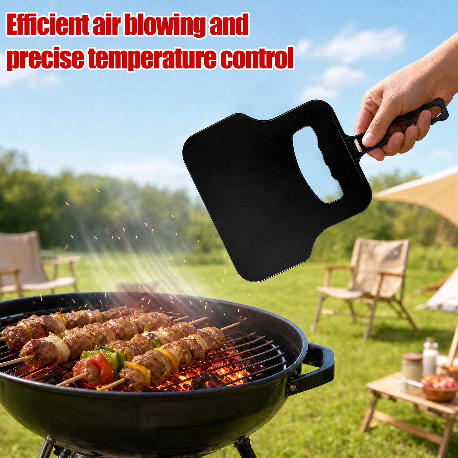 Ręczny wiatraczek z tworzywa s – Outdoor Camping Fire recenzja i cena