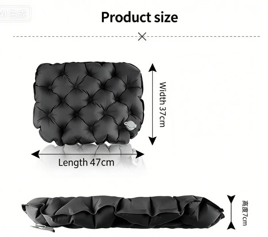 Przenośna Nadmuchiwana Poduszk – Outdoor Camping Quilt recenzja i cena