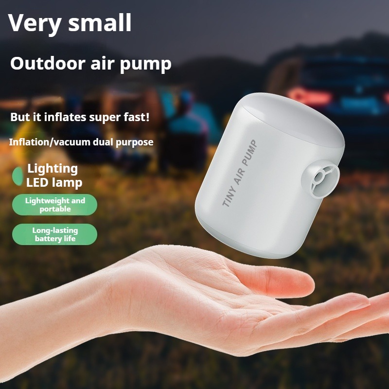 Mini Elektryczna Pompka Przeno – Outdoor Inflatable Camping Tent With Air Pump recenzja i cena