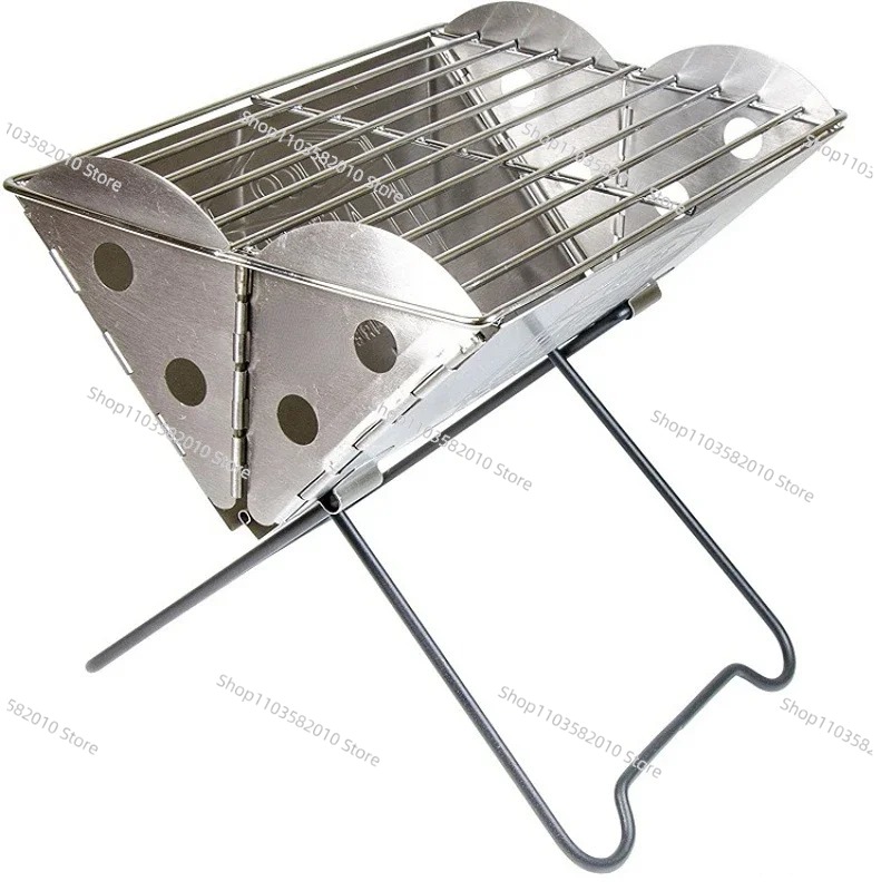 Stabilny, przenośny grill i pa – Outdoor Camping Fire recenzja i cena