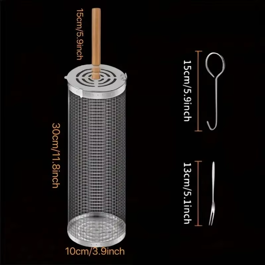 Zestaw okrągłych koszy do gril – Outdoor Camping Essentials recenzja i cena
