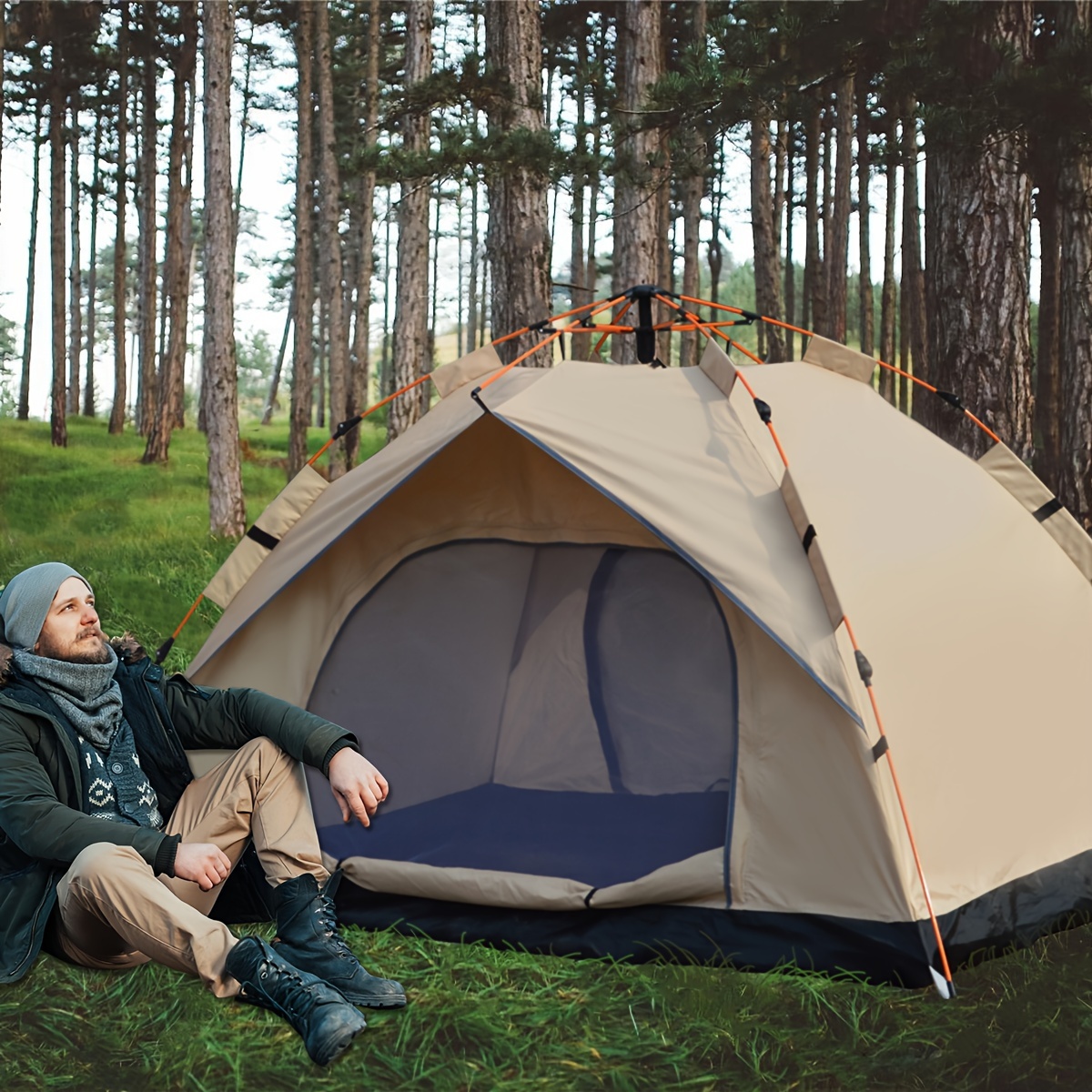 Automatyczny, szybko rozkładan – Outdoor Camping Automatic Quick Opening Tent recenzja i cena