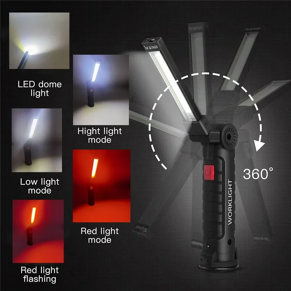 Przenośna latarka LED COB Łado – Outdoor Camping Light Portable recenzja i cena