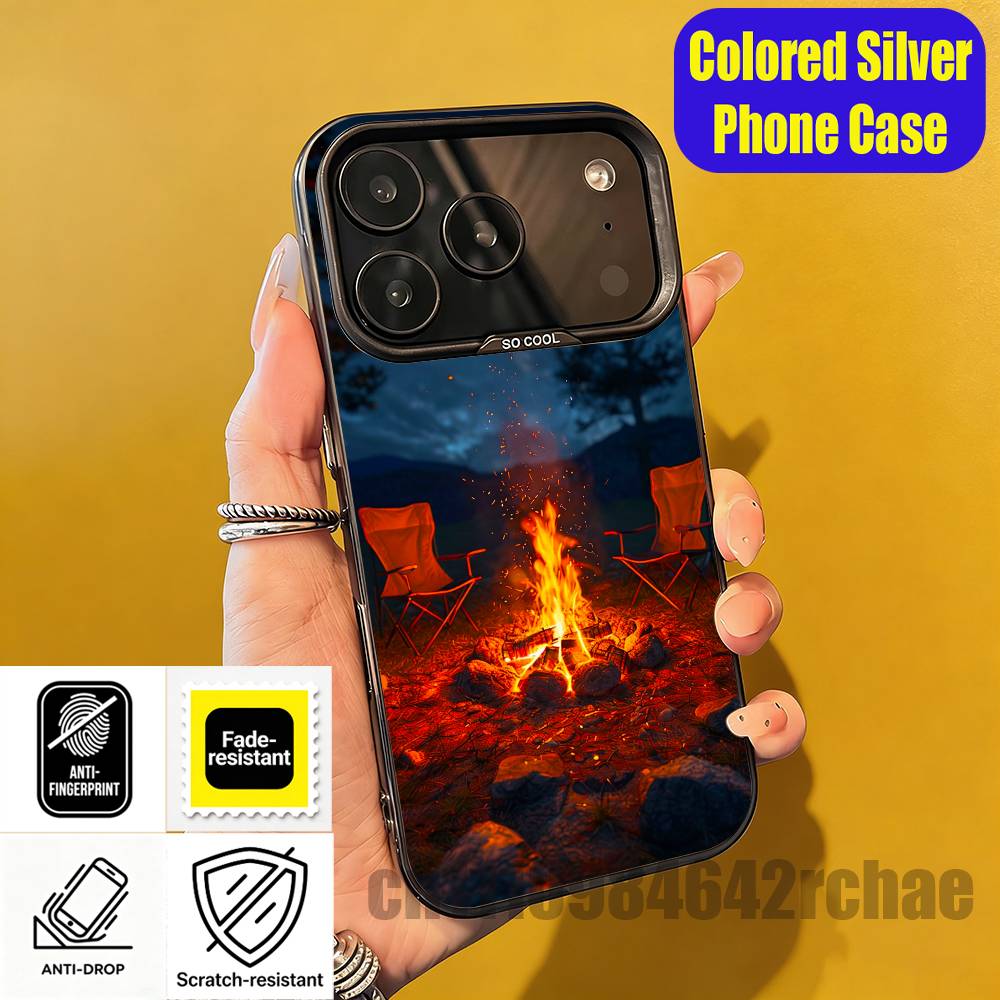 Etui na telefon iPhone 15, 12, – Outdoor Camping Wallpaper recenzja i cena