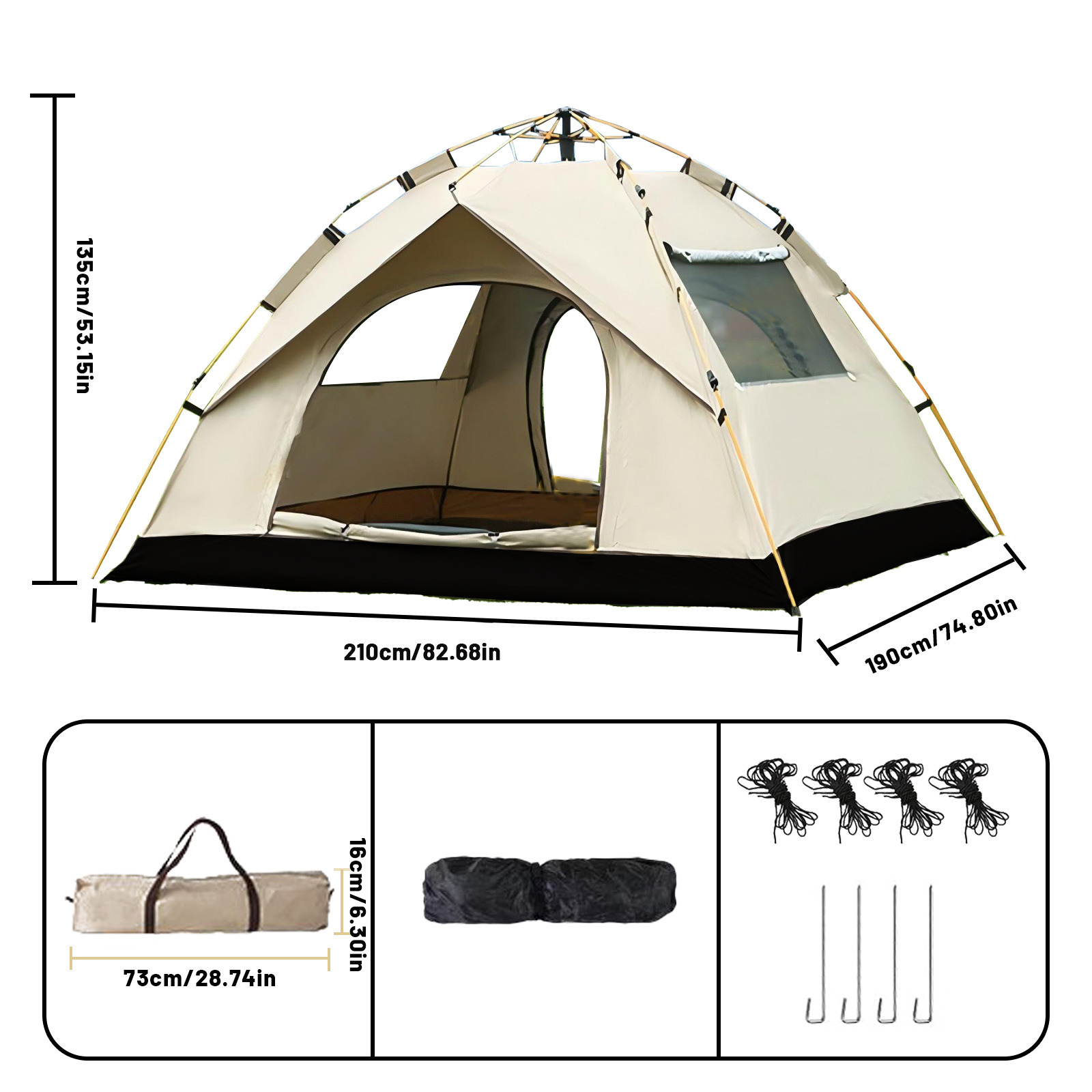 Automatyczny namiot szybkiego  – Outdoor Camping Automatic Quick Opening Tent recenzja i cena