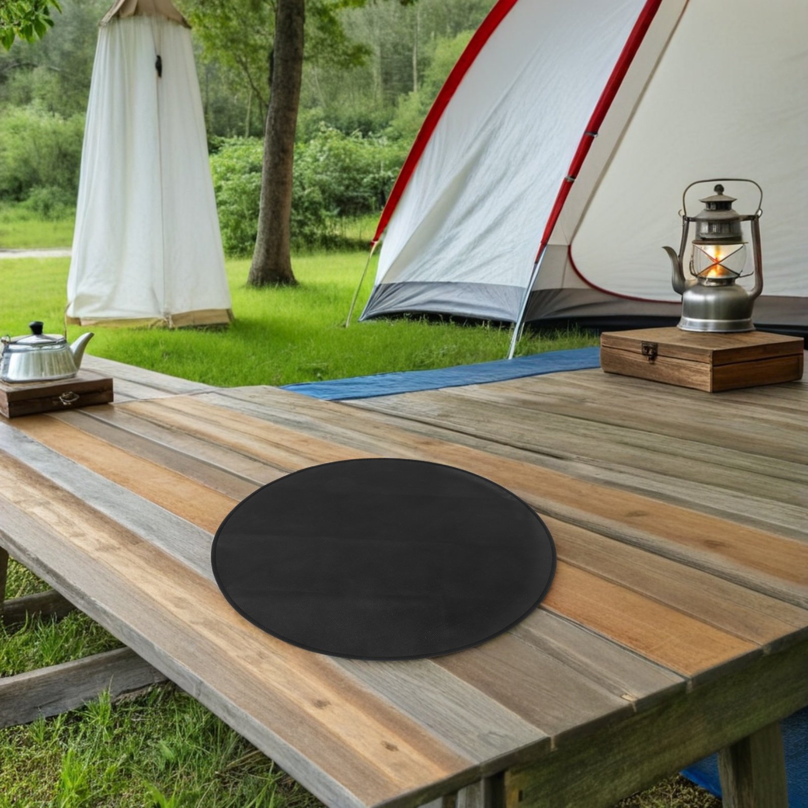 Ognioodporna Okrągła Mata do G – Outdoor Camping Fire recenzja i cena