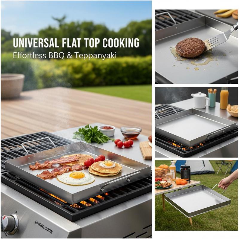 Uniwersalna płaska płyta grill – Outdoor Camping Essentials recenzja i cena