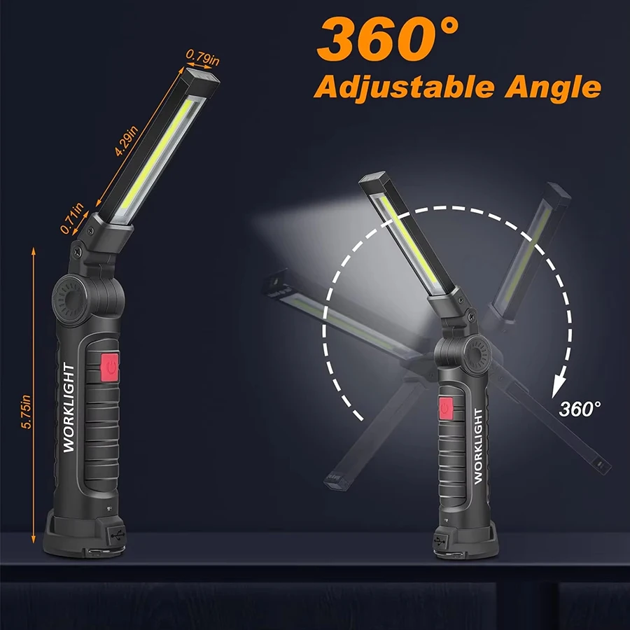 Akumulatorowa magnetyczna lamp – Outdoor Camping Light Portable recenzja i cena