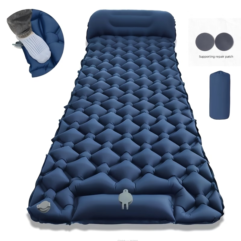 Nadmuchiwana mata do spania z  – Outdoor Inflatable Camping Tent With Air Pump recenzja i cena