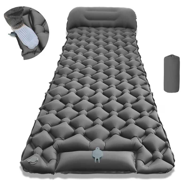 Nadmuchiwana mata do spania z  – Outdoor Inflatable Camping Tent With Air Pump recenzja i cena