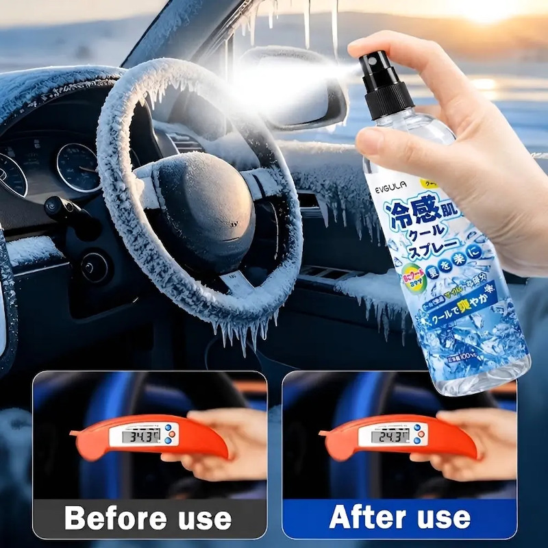Spray chłodzący - natychmiasto – Outdoor Camping Essentials recenzja i cena