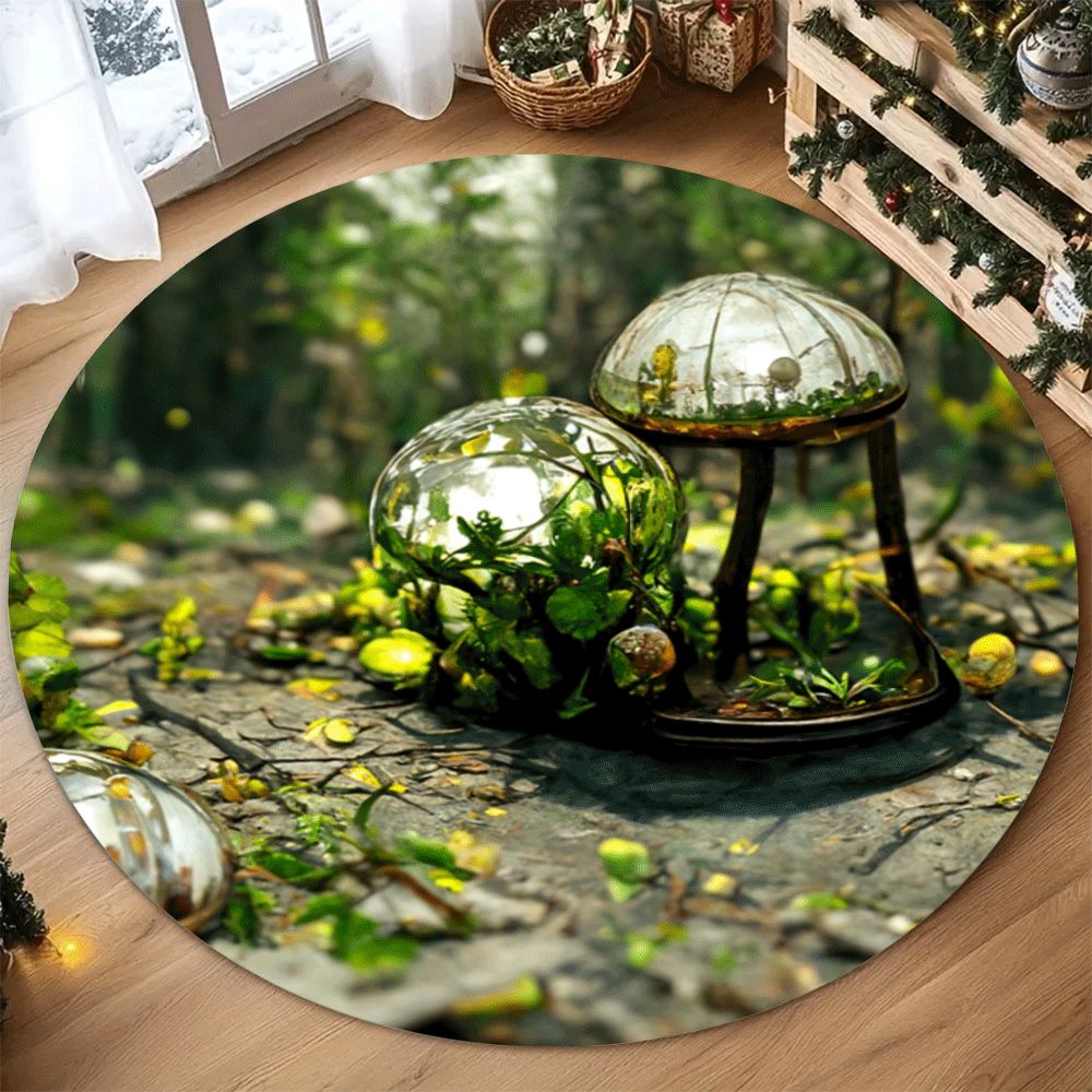 Okrągły dywan Nature Glass Ter – Outdoor Camping Rug Waterproof recenzja i cena
