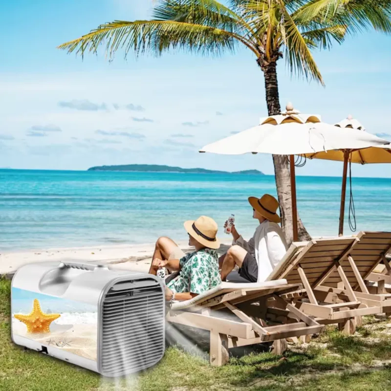 Wysokiej jakości mini przenośn – Outdoor Camping Air Conditioner recenzja i cena