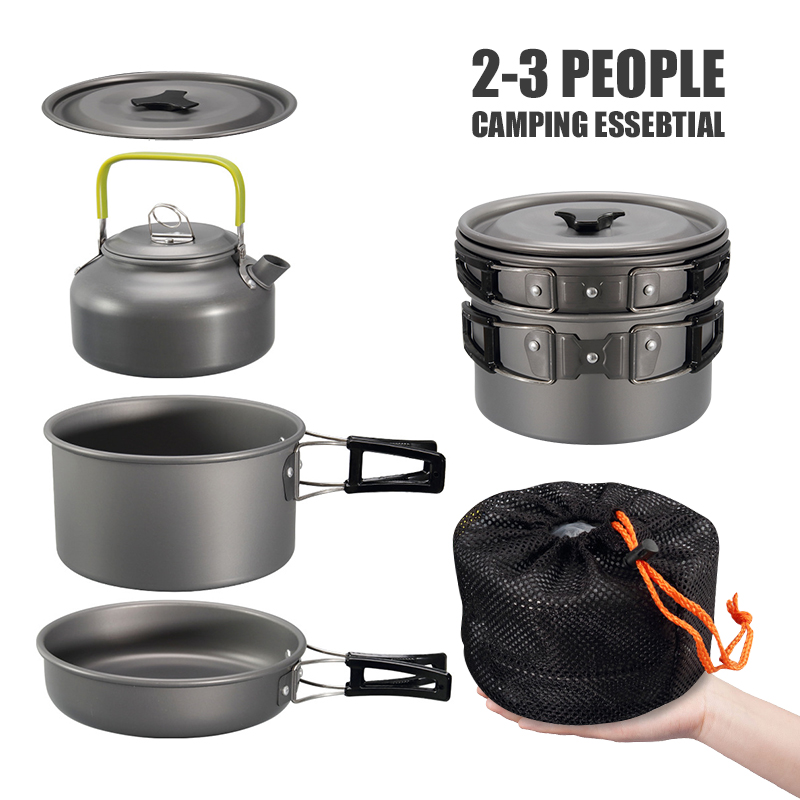 WESTTUNE Zestaw naczyń kemping – Outdoor Camping Essentials recenzja i cena