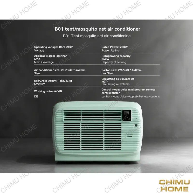【CHIMU HOME】 Przenośny klimaty – Outdoor Camping Air Conditioner recenzja i cena