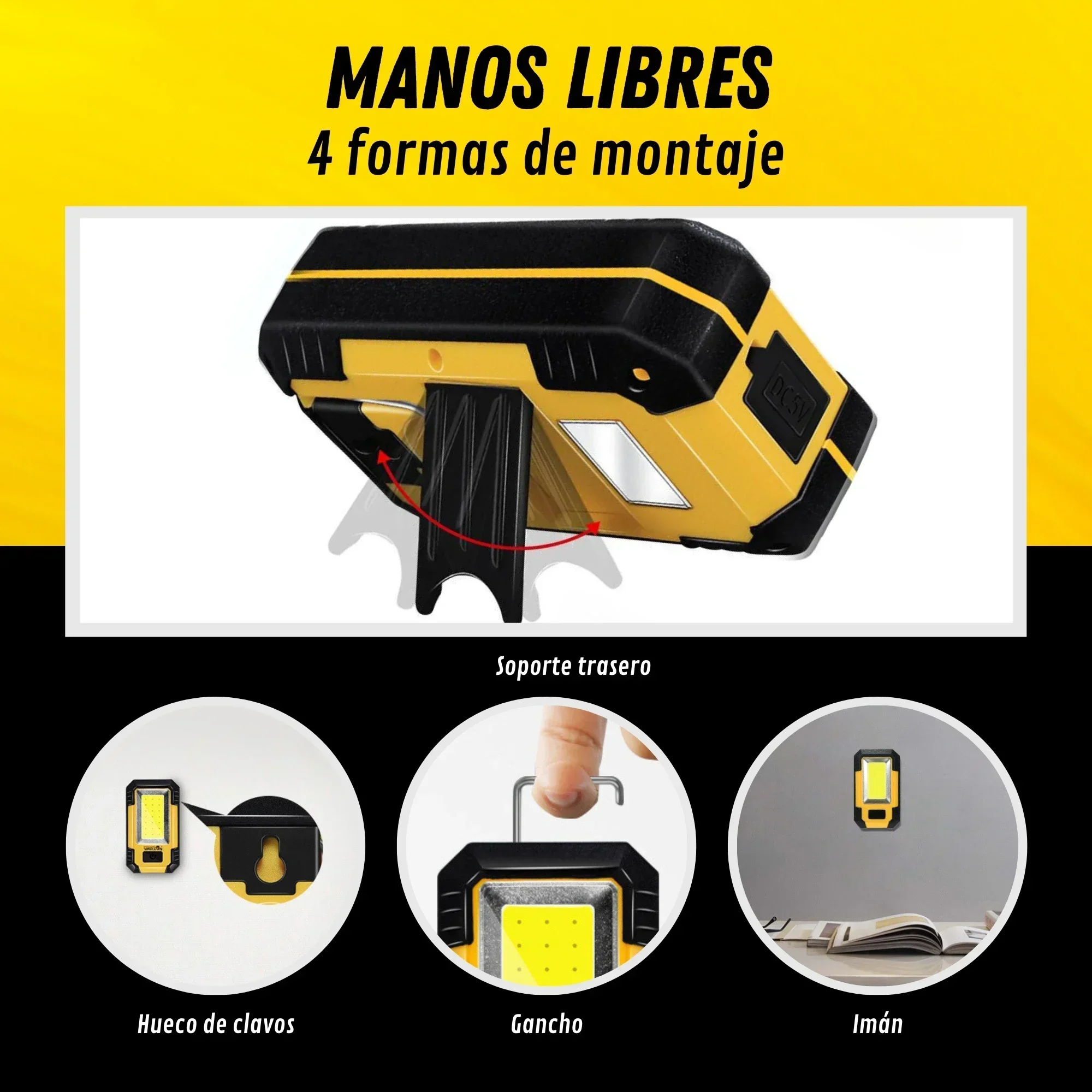 Akumulatorowa lampa robocza 40 – Outdoor Camping Light Portable recenzja i cena