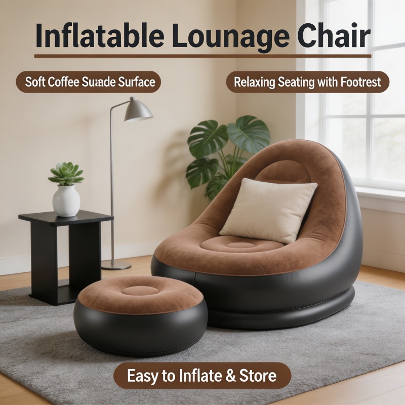 Leniuszki na kanapę, sofa, krz – Outdoor Camping Recliner recenzja i cena