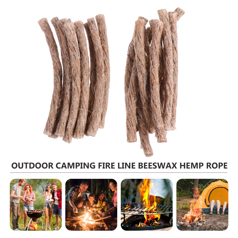 10 sztuk Survival Knot Sznur k – Outdoor Camping Fire recenzja i cena