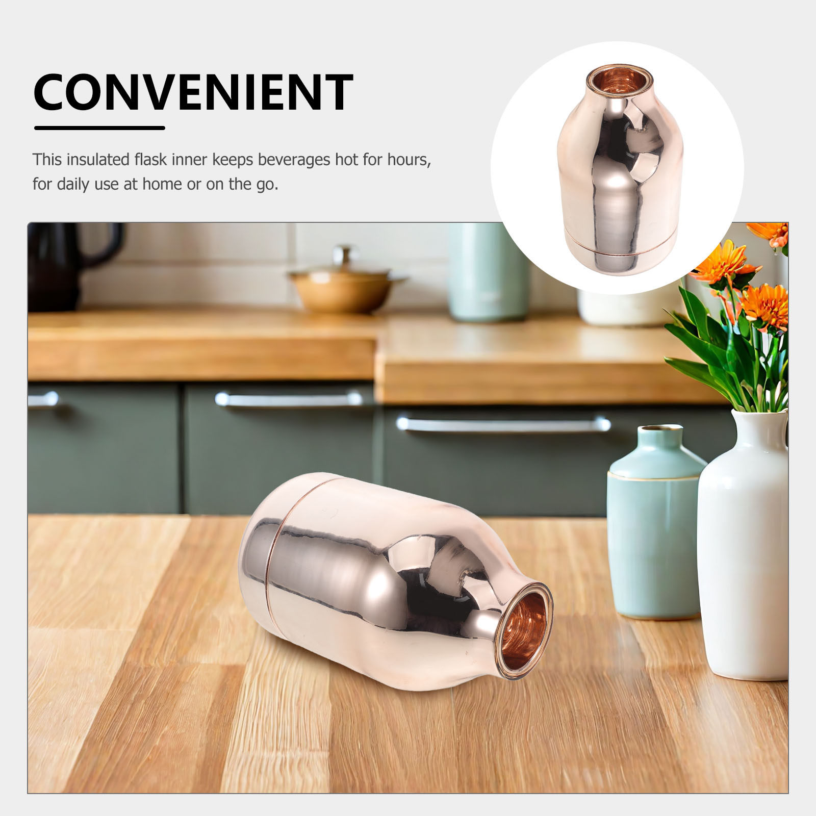 Wkład szklany próżniowy 1.3L d – Vacuum Insulated Flask recenzja i cena