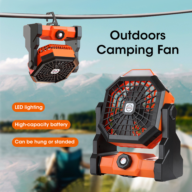 Wentylator kempingowy 10000 mA – Outdoor Camping Fans recenzja i cena