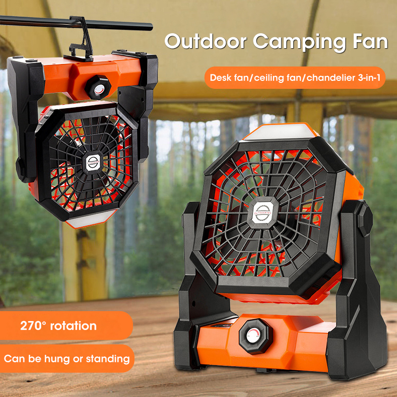 Wentylator kempingowy 10000 mA – Outdoor Camping Fans recenzja i cena