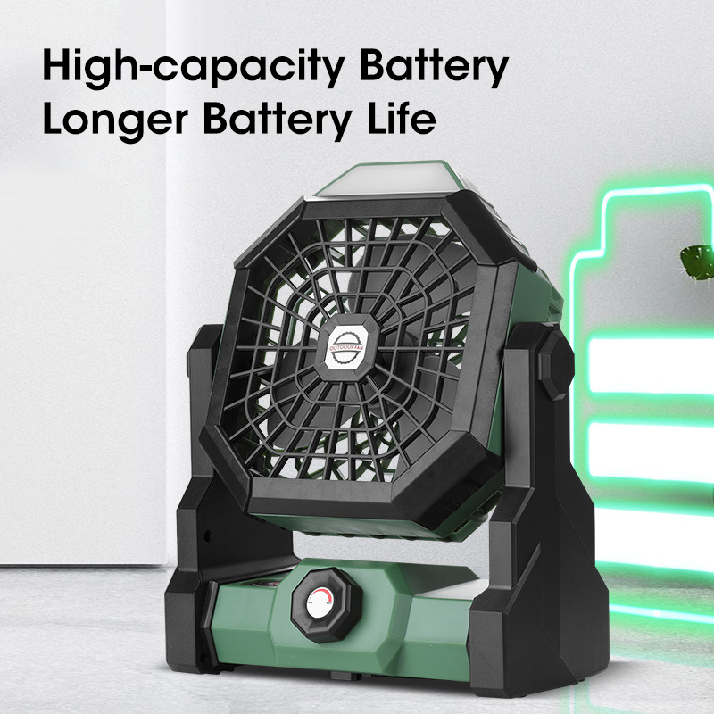 Wentylator kempingowy 10000 mA – Outdoor Camping Fans recenzja i cena