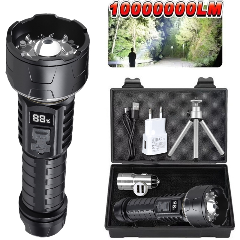 Latarka COB LED Akumulatorowa  – Outdoor Camping Lampe recenzja i cena