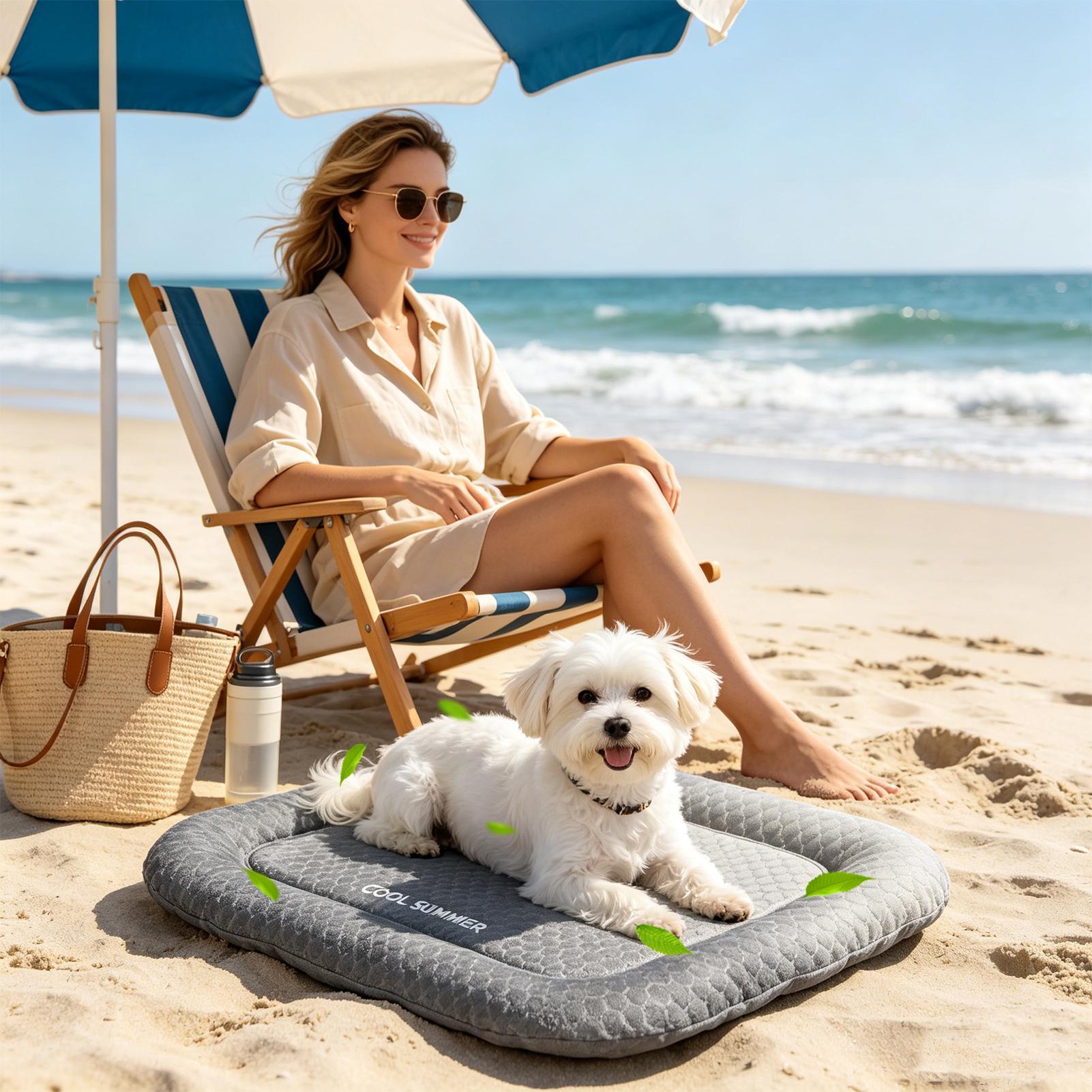 Mata chłodząca dla psa, przeno – Outdoor Camping Dog Kennel recenzja i cena