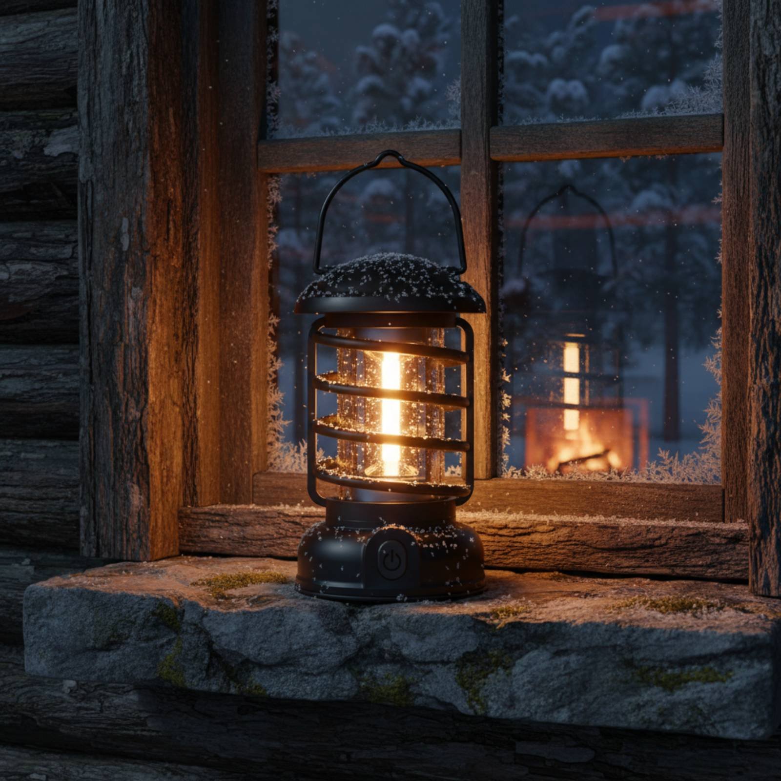 Retro Lampa Kempingowa z Dwoma – Outdoor Camping Lampe recenzja i cena