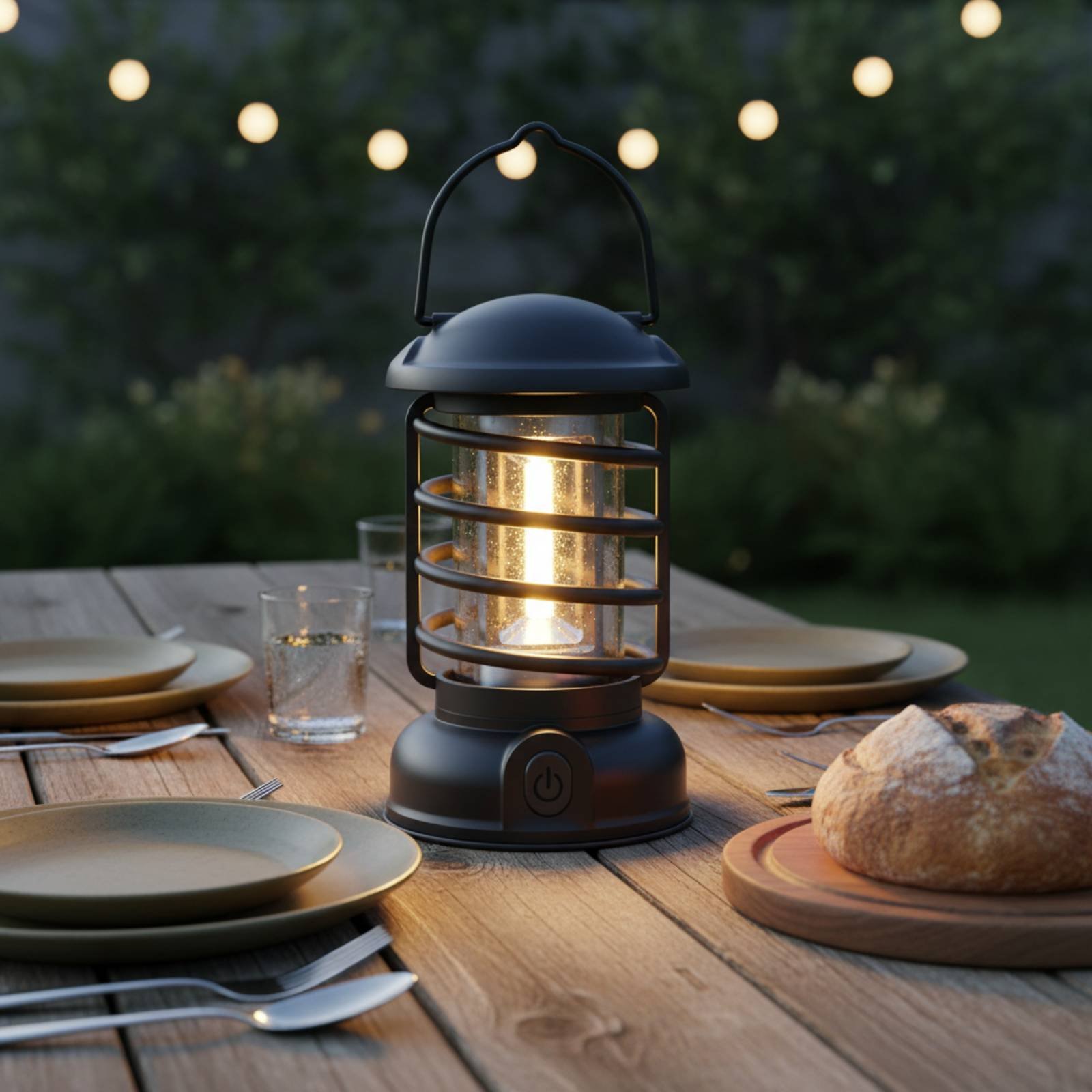 Retro Lampa Kempingowa z Dwoma – Outdoor Camping Lampe recenzja i cena