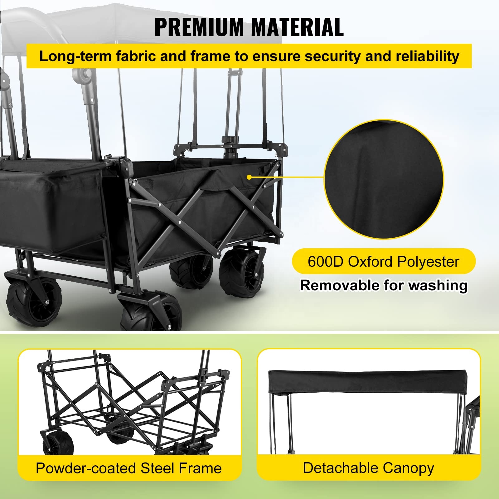 Składany wózek kempingowy na z – Outdoor Camping Wagon recenzja i cena