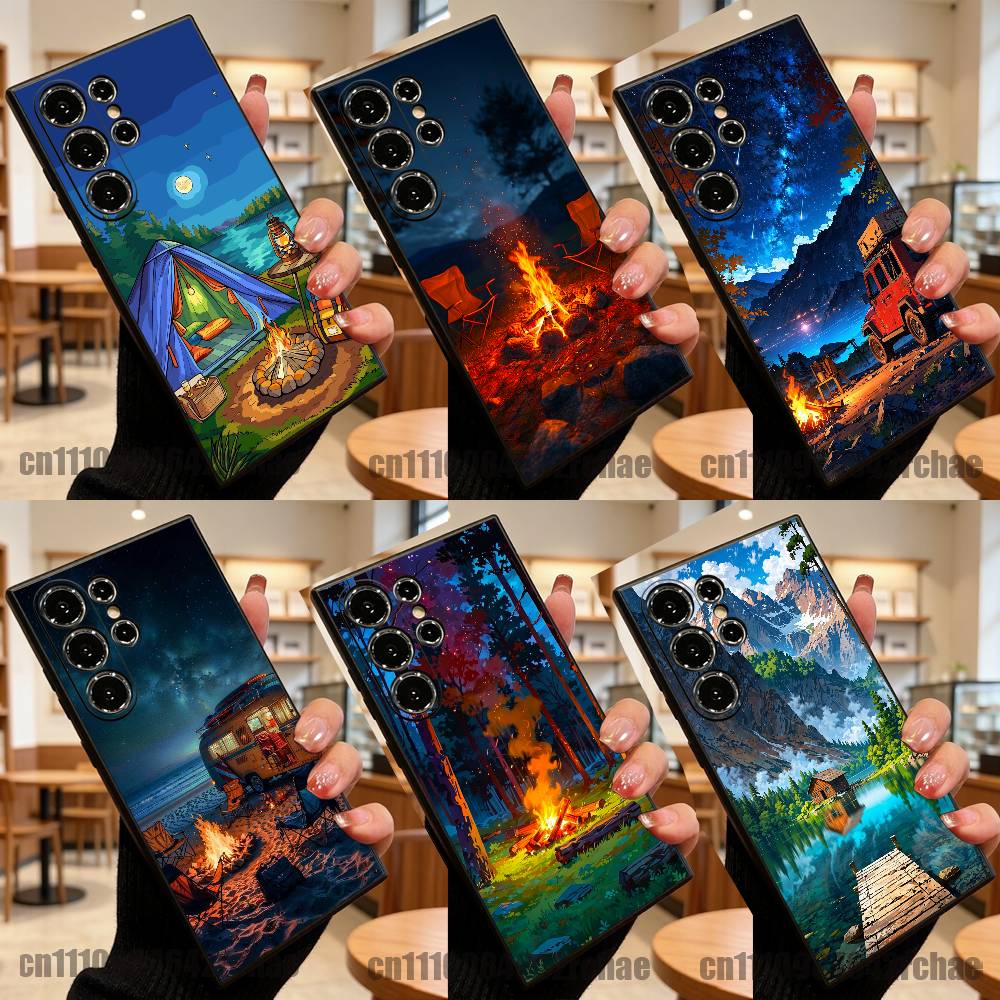 Etui na telefon Samsung S26, S – Outdoor Camping Wallpaper recenzja i cena