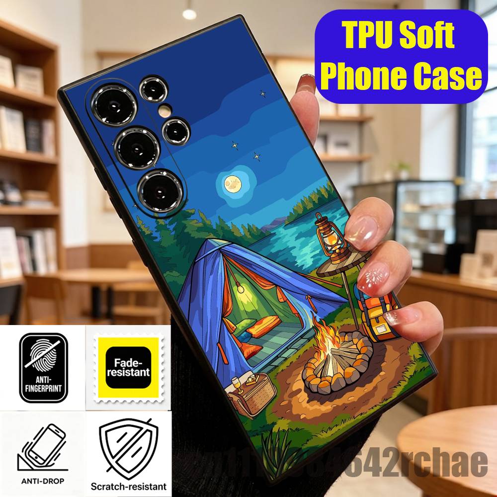 Etui na telefon Samsung S26, S – Outdoor Camping Wallpaper recenzja i cena