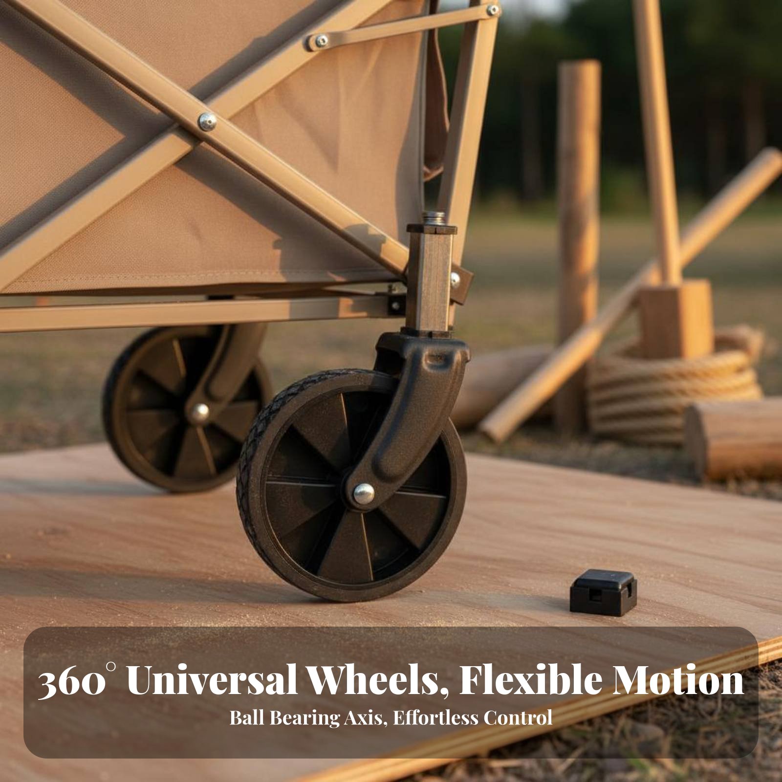 Koło do wózka kempingowego, un – Outdoor Camping Wagon recenzja i cena